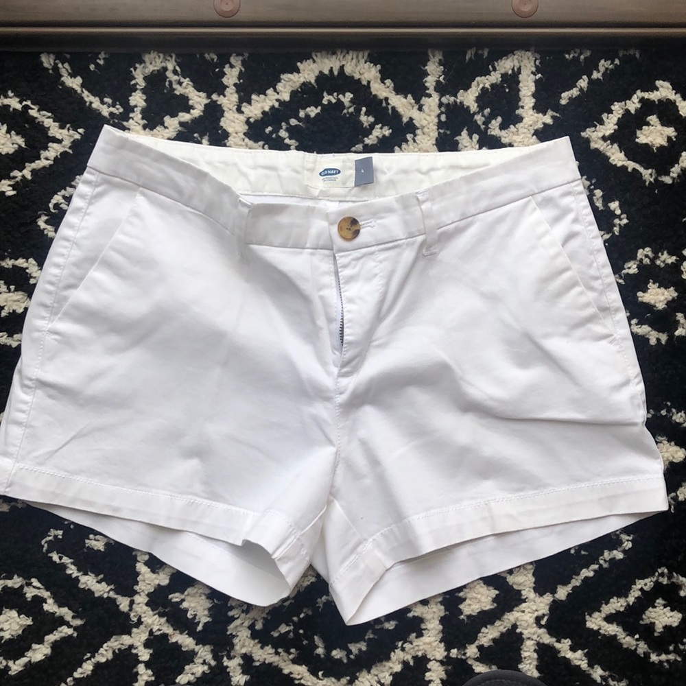 White shorts